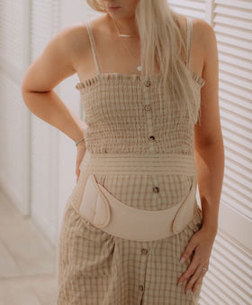 Pregnancy Support Belt Nude