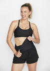 Hello Monday Love II Shorts Black
