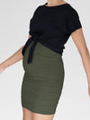 Fitted Skirt Khaki