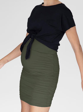 Fitted Skirt Khaki