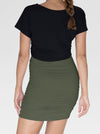 Fitted Skirt Khaki
