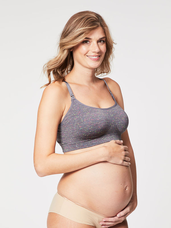 Cotton Candy Nursing Bra Charcoal