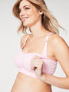Cotton Candy Nursing Bra Pink