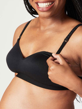 Buddy Nursing Bra Black