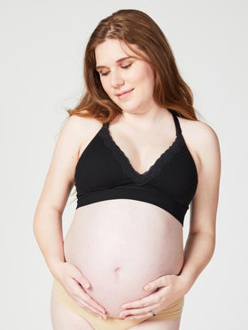 Tutti Frutti Nursing Bra Black