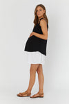 Wilomina String Top Black
