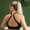 High Impact Nursing Bra Black
