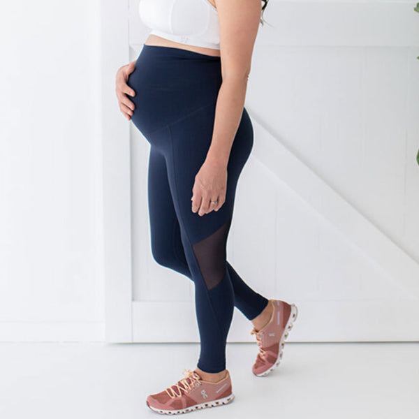 Maze Activewear Essentials Pregnancy Tights Navy