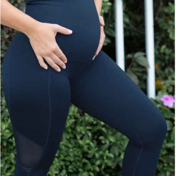 Essentials Pregnancy Tights Navy