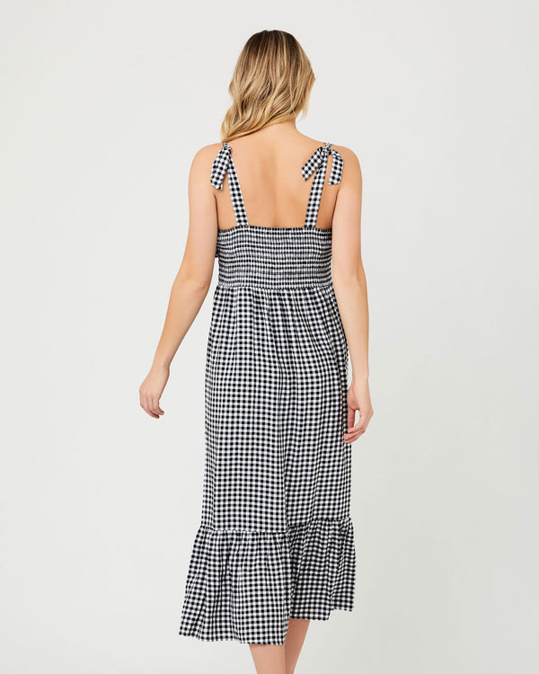 Gingham Nursing Dress