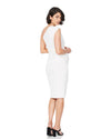 Julia One Shoulder Dress - White