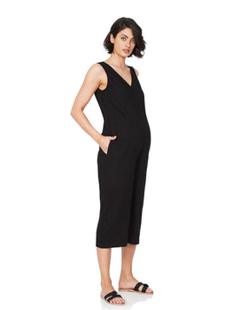 Lily Feeding Jumpsuit- Black