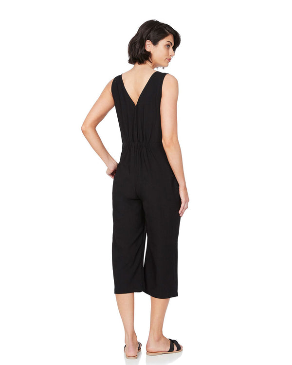 Lily Feeding Jumpsuit- Black