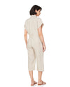 Lily Buttoned Jumpsuit - Nude